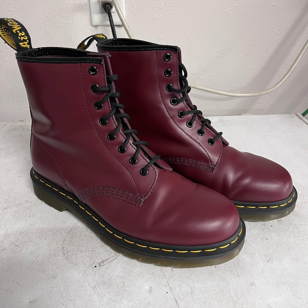 Doc Martens cherry red size 10